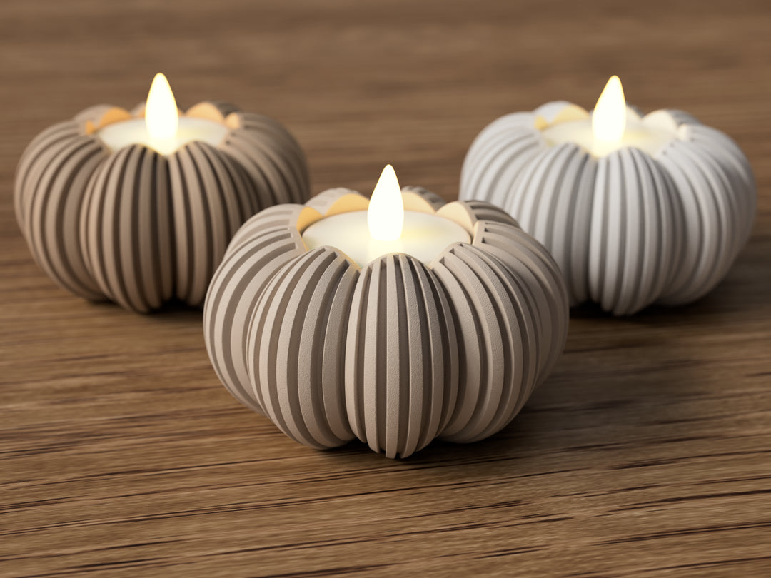 Halloween Kürbis (Teelicht)